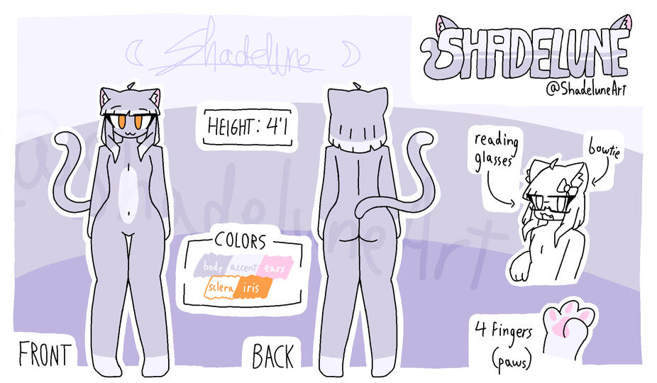 ref sheet by me!