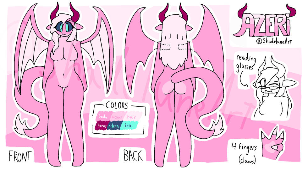 ref sheet by me!